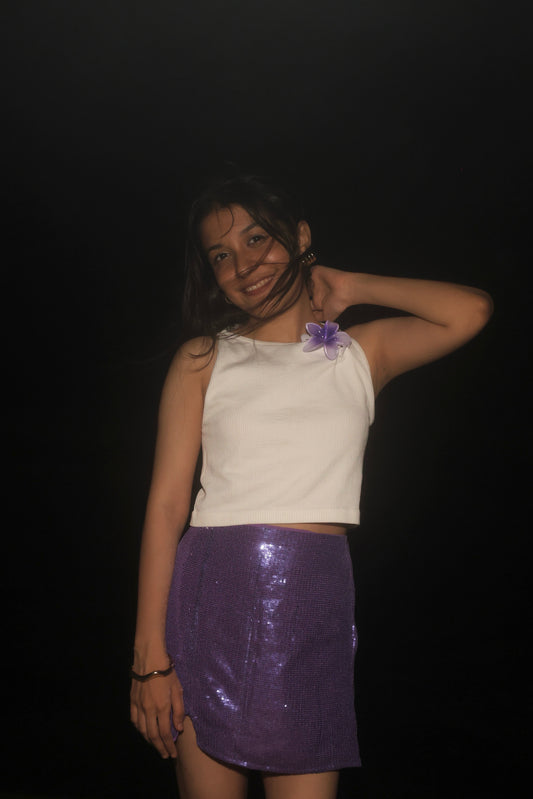 Lavender Haze Mini Skirt